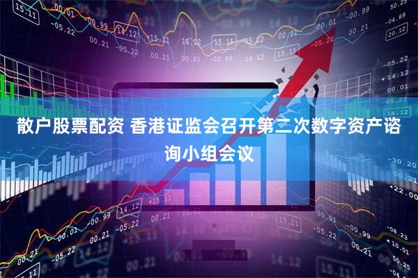 散户股票配资 香港证监会召开第二次数字资产谘询小组会议